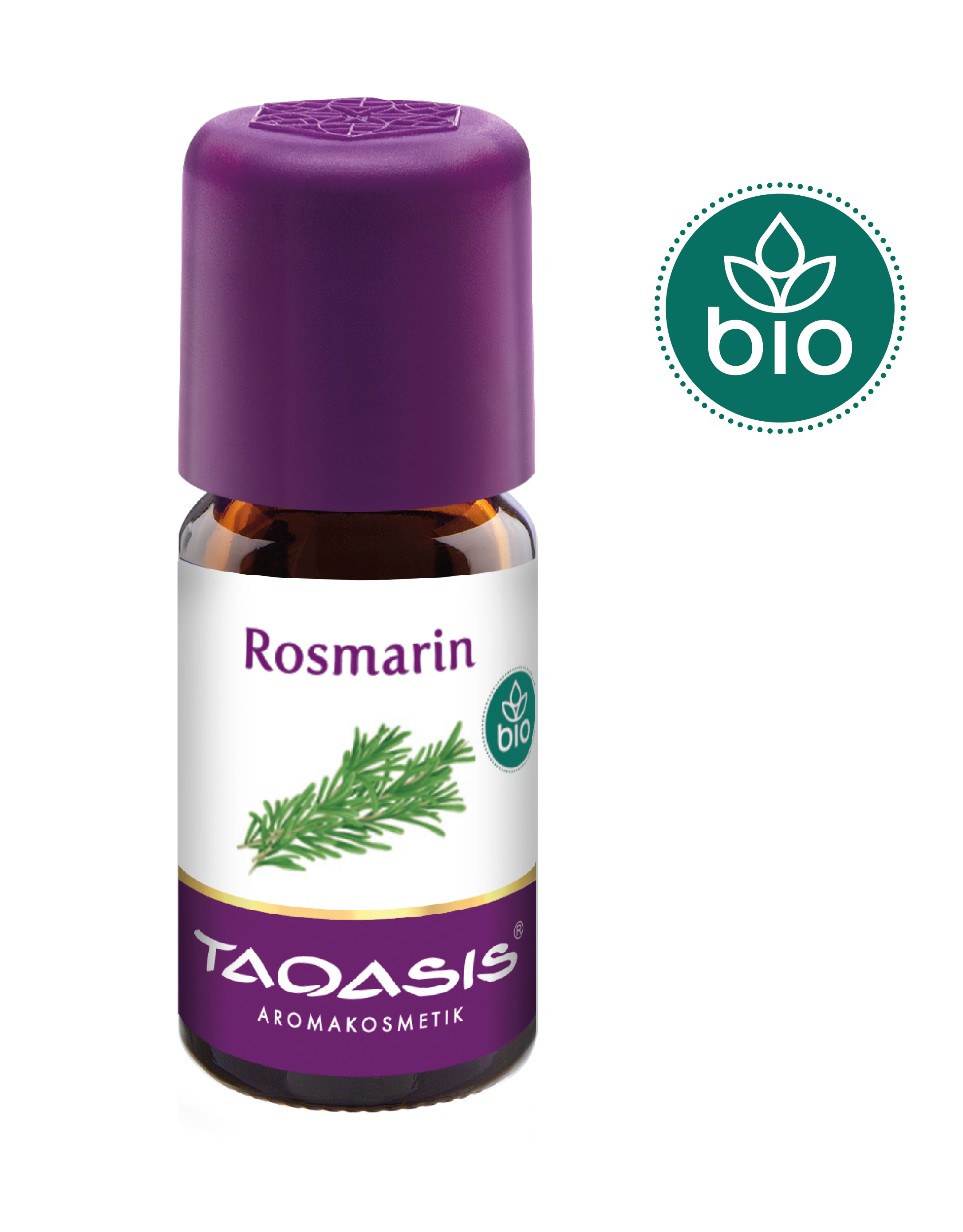 100% naturalny olejek eteryczny rozmarynowy - Rozmaryn, 5 ml BIO, Rosmarinus officinalis - Tunezja, Taoasis